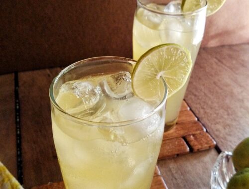 Fizzy Pineapple Lemonade | Non-alcoholic Cocktail