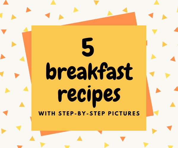 5 BREAKFAST RECIPES EBOOK | ONE YEAR BLOG ANNIVERSARY SPECIAL!