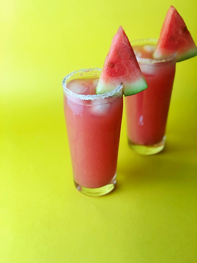 Watermelon and Pomegranate Mocktail | Summer Drinks