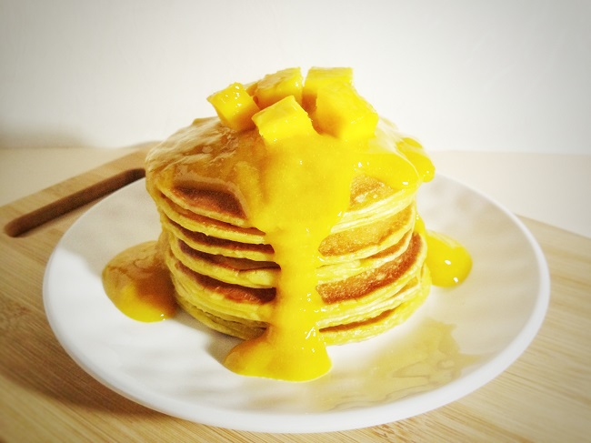 Mango Pancakes
