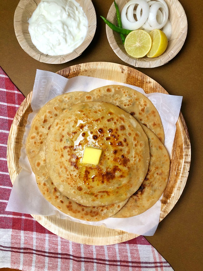 How To Make Dhaba Style Aloo Paratha
