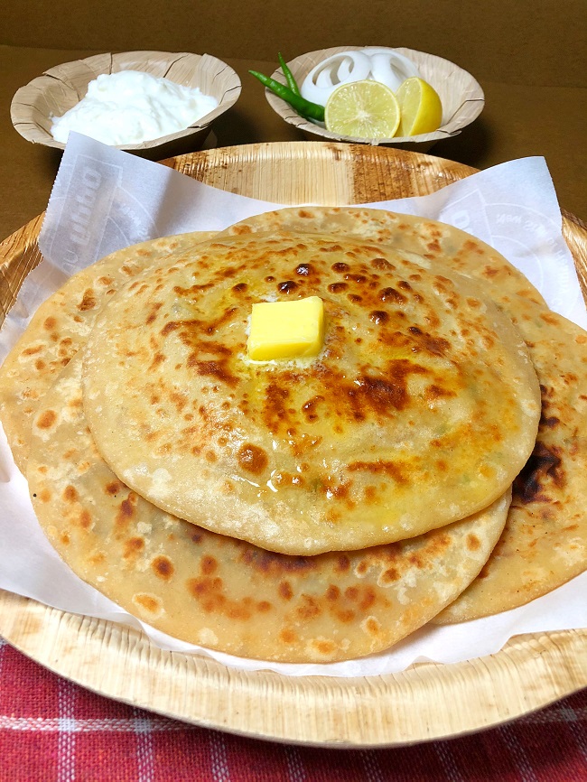 How To Make Dhaba Style Aloo Paratha
