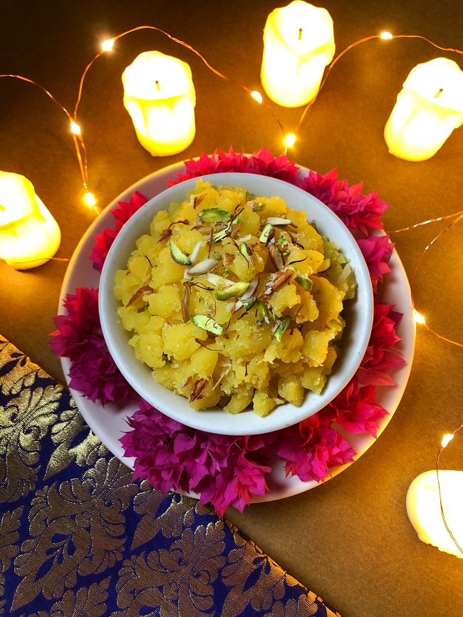 Moong Dal Halwa - Indian Dessert Recipes
