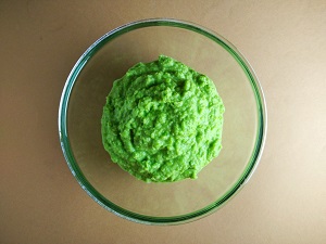 green pea and chilli paste
