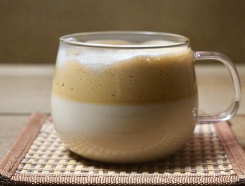 Dalgona Vanilla Latte Recipe