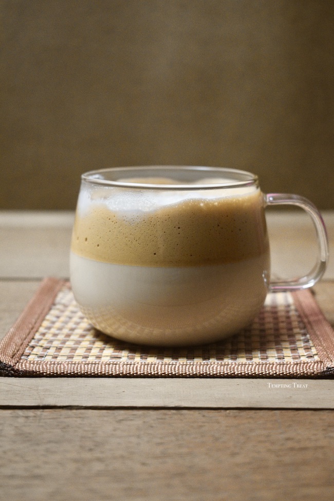 Dalgona Vanilla Latte Recipe