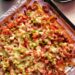 Nachos Supreme with Kidney Beans and Veggies