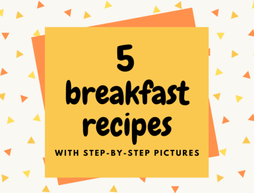 5 BREAKFAST RECIPES EBOOK | ONE YEAR BLOG ANNIVERSARY SPECIAL!