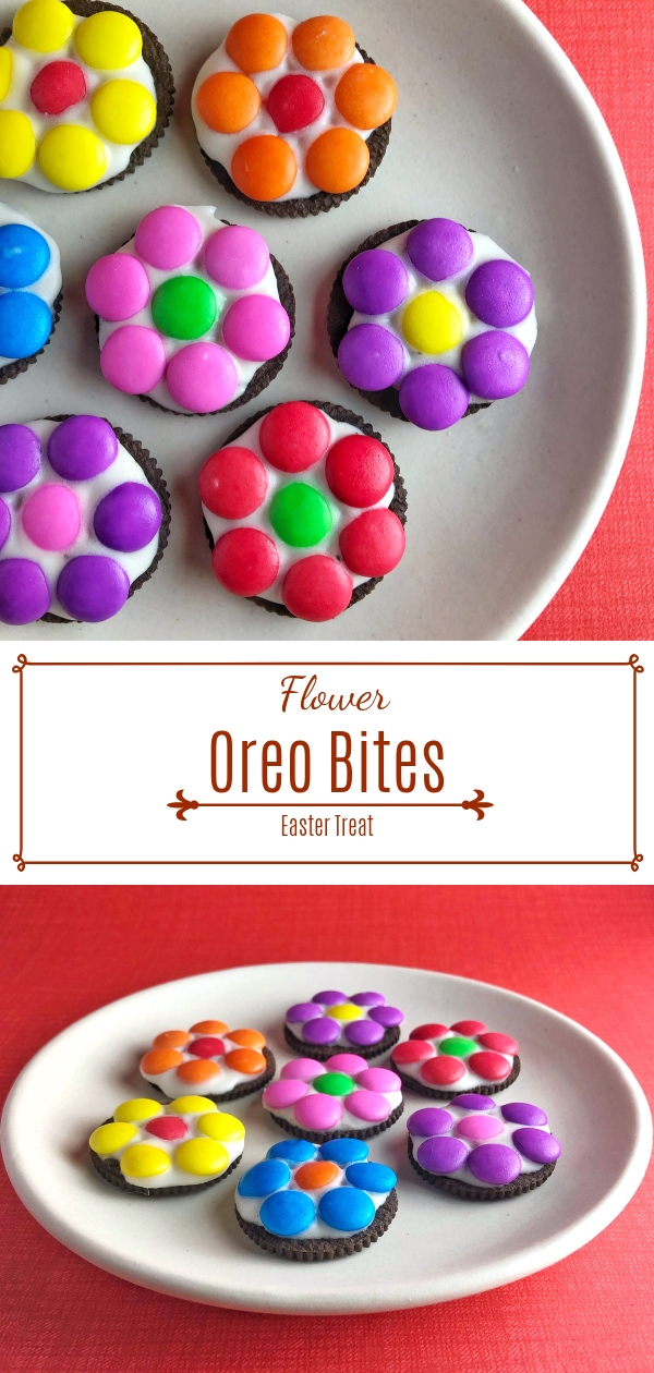 Flower Oreo Bites