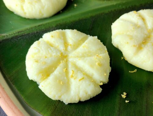 Lemon Sandesh Recipe