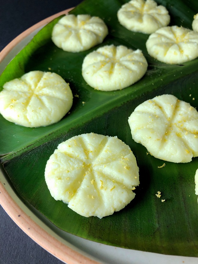 Lemon Sandesh Recipe