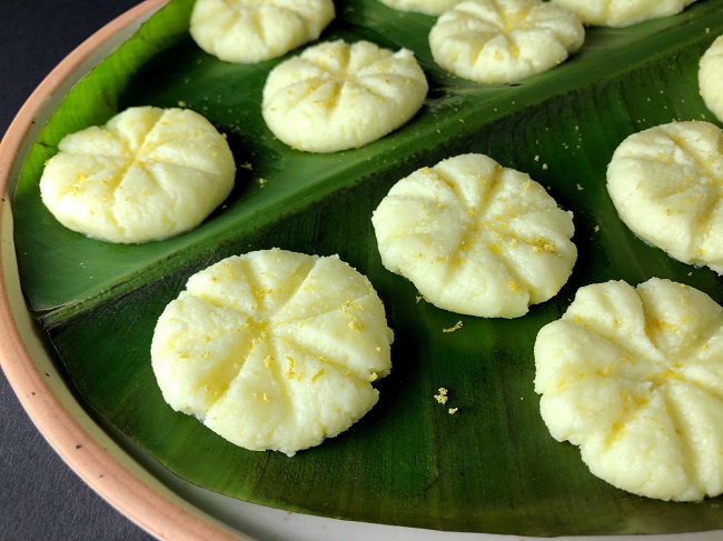 Lemon Sandesh Recipe