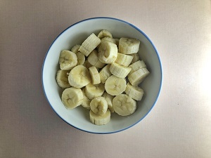 Coffee and Banana Frozen Yoghurt | No Ice Cream Machine | Tempting Treat
