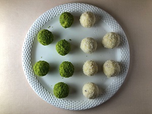 Pistachio and Almond Ladoo