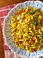 Spicy Puffed Rice or Murmura Chaat