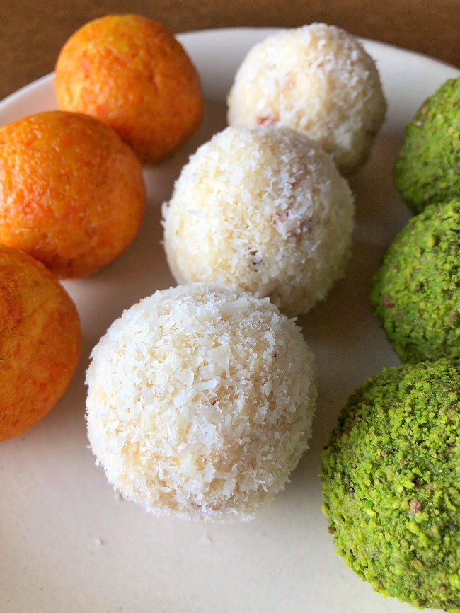 Tricolour Ladoo for Independence Day