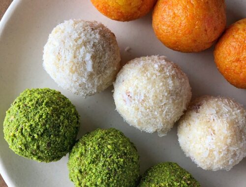 Tricolour Ladoo for Independence Day