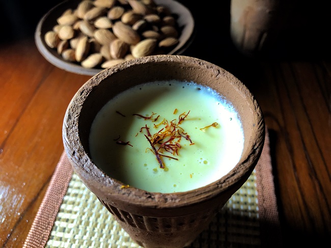 Kesar Badam Milk | Cosy Winter Drink
