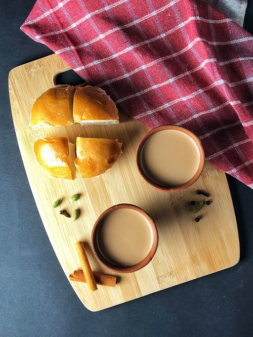Masala Chai with Bun Maska