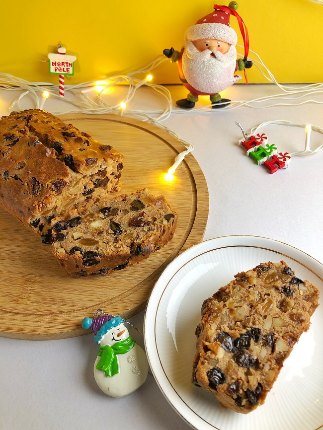 Christmas Fruit Cake | Alcohol-Free Recipe
