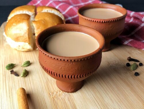 Masala Chai with Bun Maska