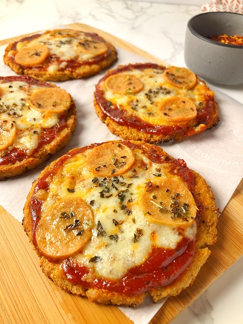 Mini Cauliflower Pizza