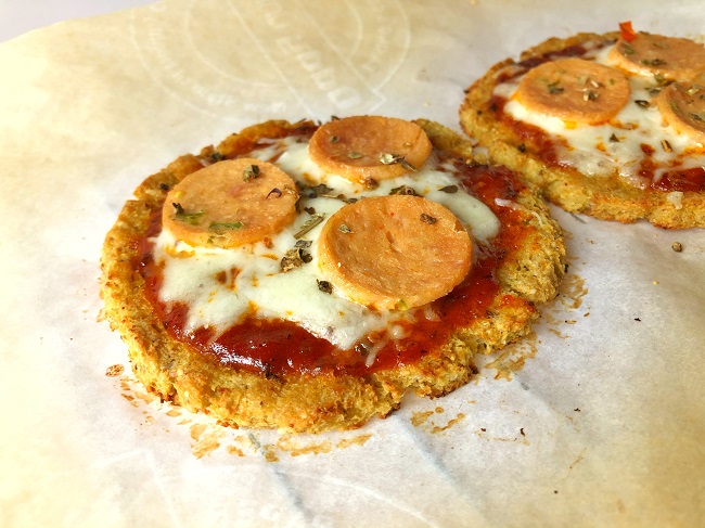 Mini Cauliflower Pizza