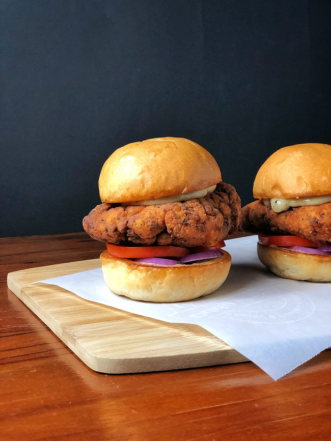 Fried Chicken Burger
