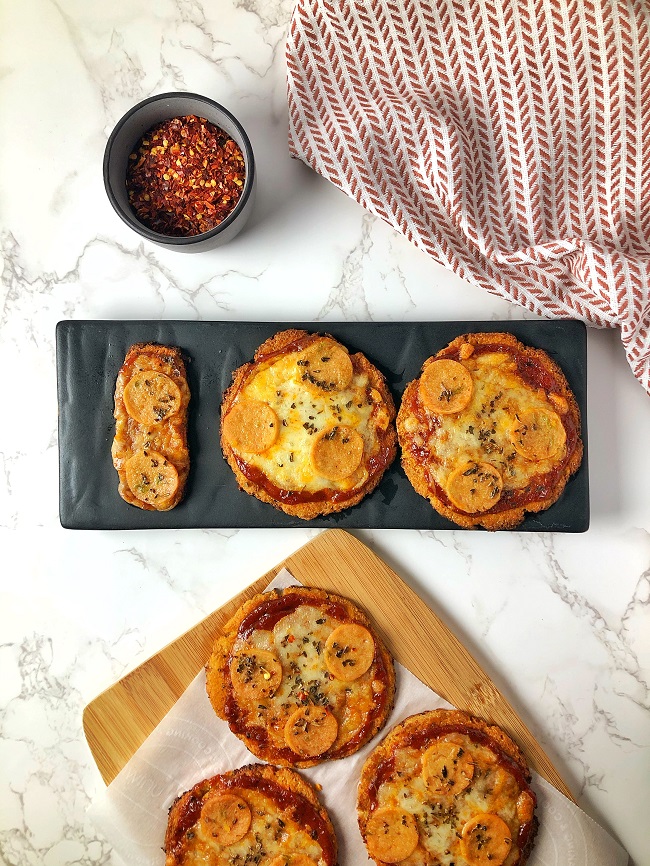 Mini Cauliflower Pizza