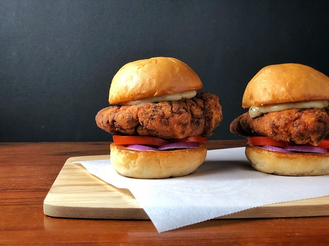 Fried Chicken Burger
