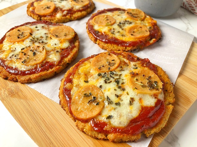 Mini Cauliflower Pizza