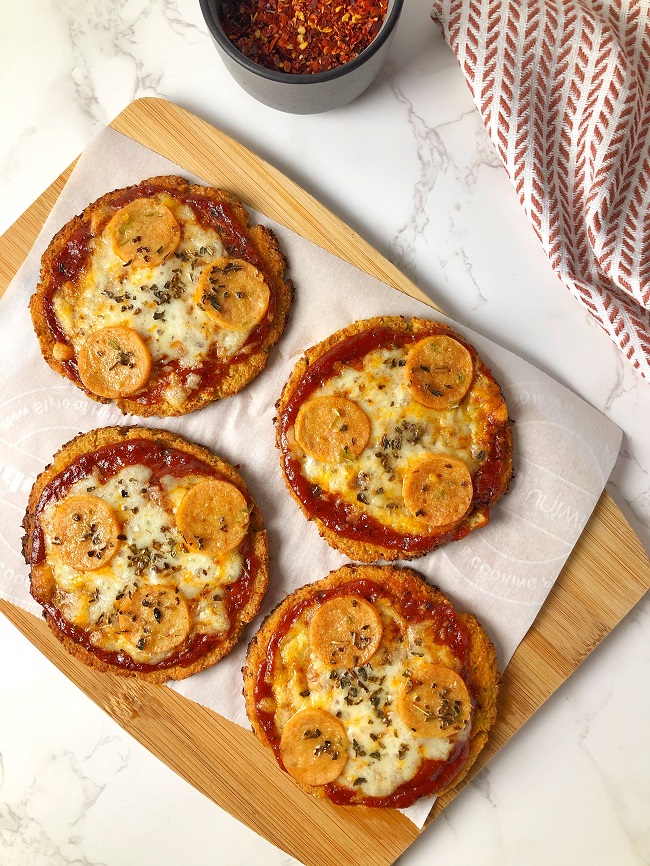 Mini Cauliflower Pizza