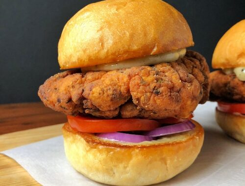 Fried Chicken Burger