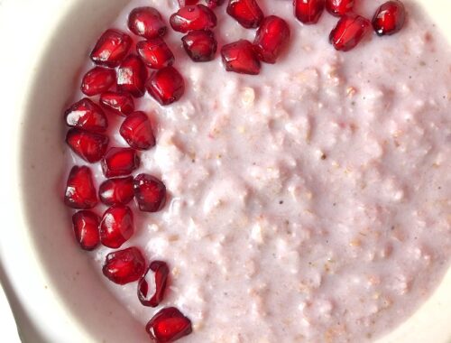 Pink Overnight Oats | Valentine’s Day Recipe