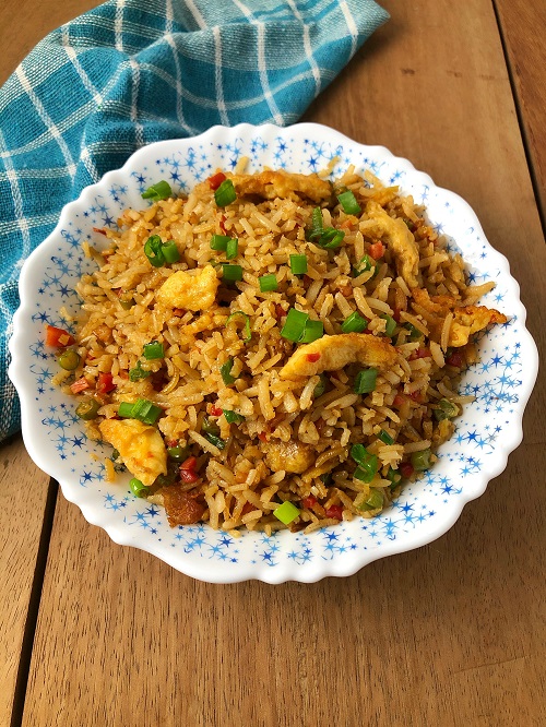 Fried Brown Rice with Egg