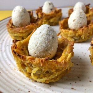 Potato Bird Nest | Egg-Free Easter Recipe