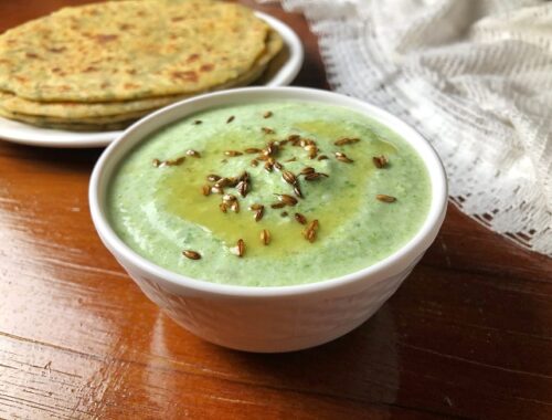 Bathua Raita | Delicious Raita Recipe