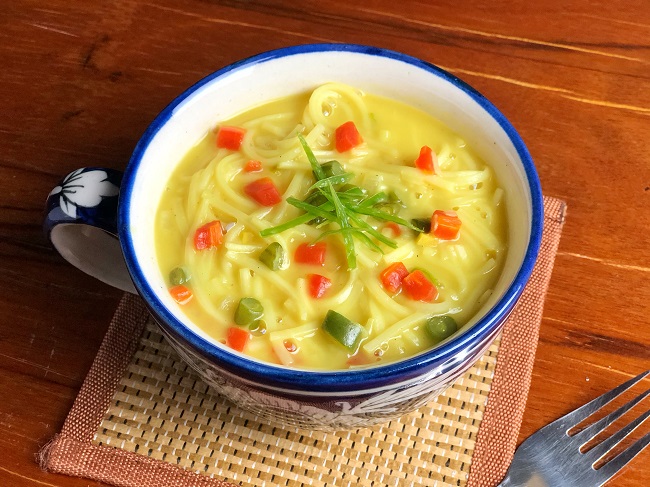 One-Pot Coconut Curry Noodles