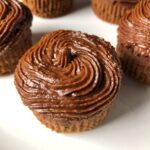 Chocolate Cupcakes Filled With Chocolate Syrup