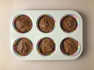 Chocolate Cupcakes Filled With Chocolate Syrup
