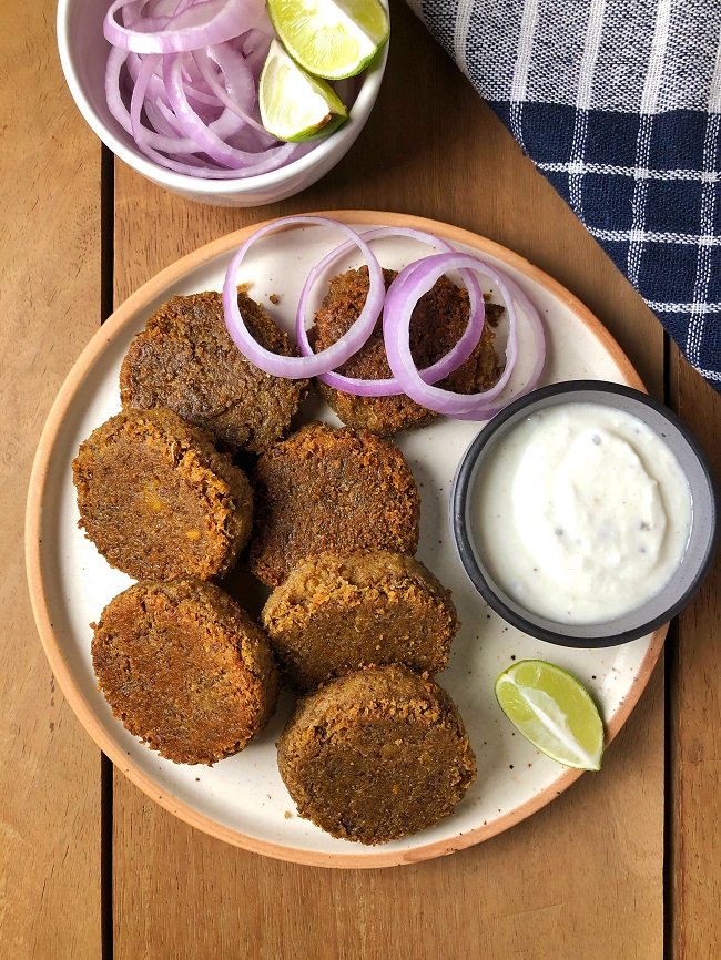 Kala Chana Kabab | Vegetarian kabab

