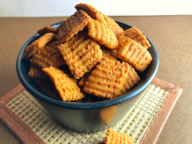 Baked Multigrain Chips | Homemade Chips with a Tangy Tomato Flavour
