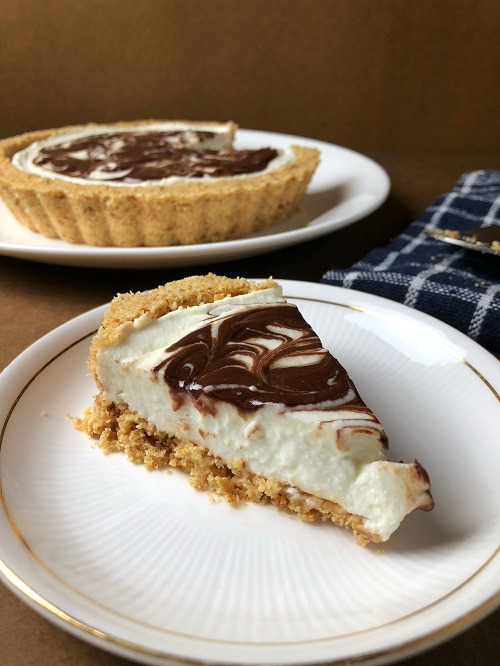 No-Bake Nutella Cream Cheese Pie