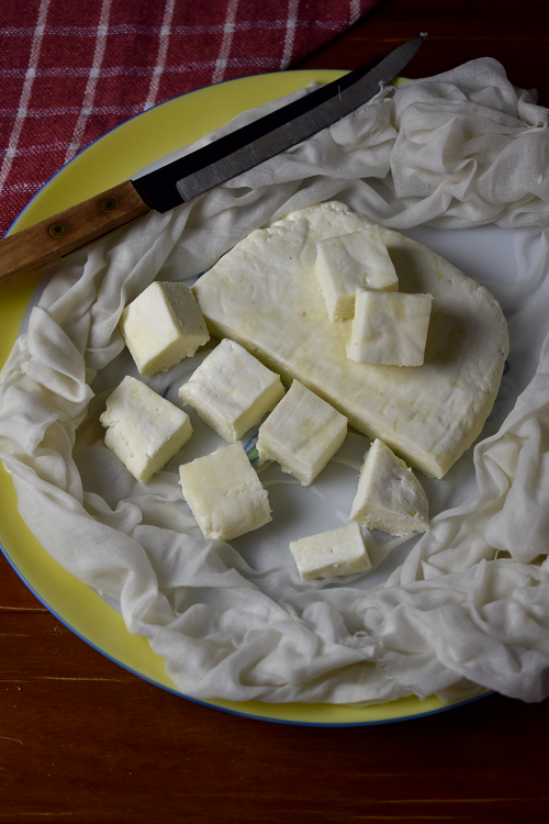 How to make paneer at home