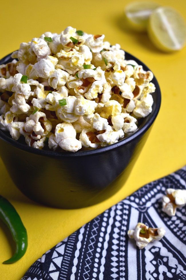 Chilli And Lemon Popcorn
