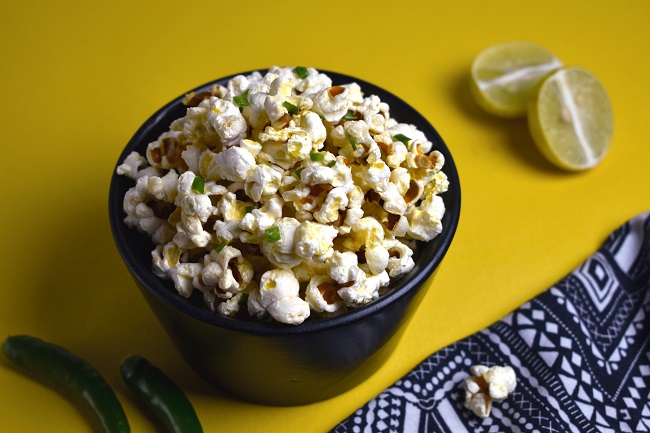 Chilli And Lemon Popcorn
