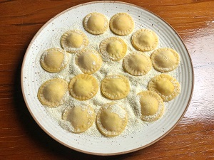 ricotta ravioli
