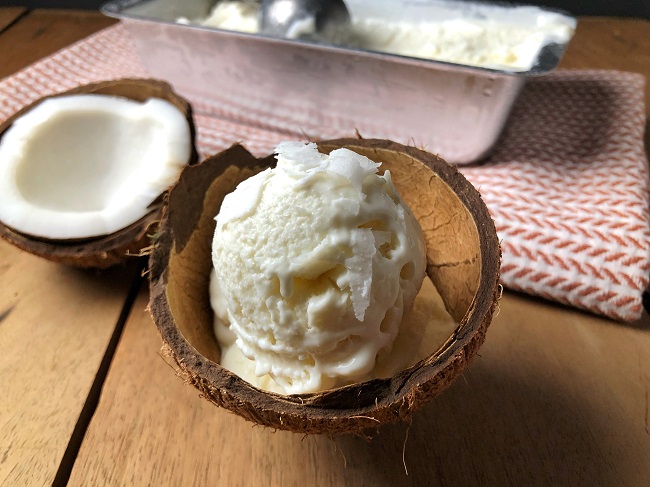 Coconut Ice Cream
