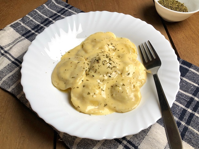 cheese-filled ravioli
