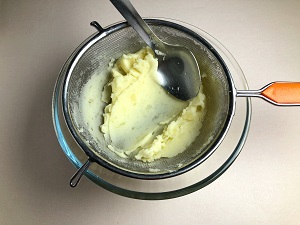 mashed potatoes
